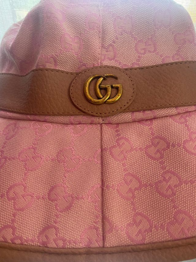 Cappello Gucci Donna Rosa GG