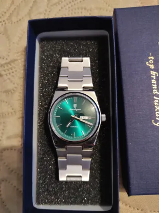 Relógio Poedagar Verde Masculino