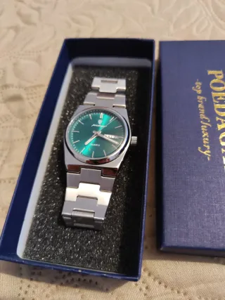 Relógio Poedagar Verde Masculino