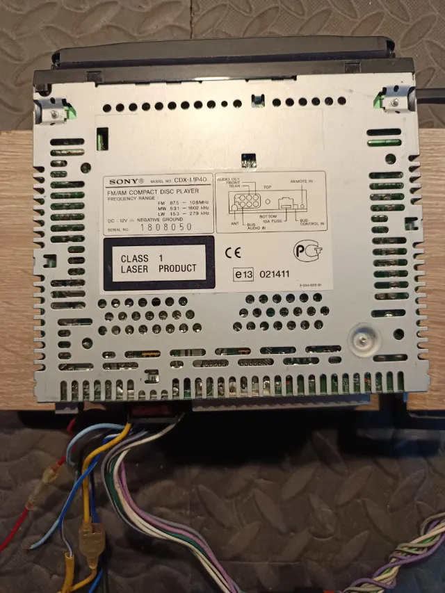 Radio CD Sony CDX-MP40 Xplod