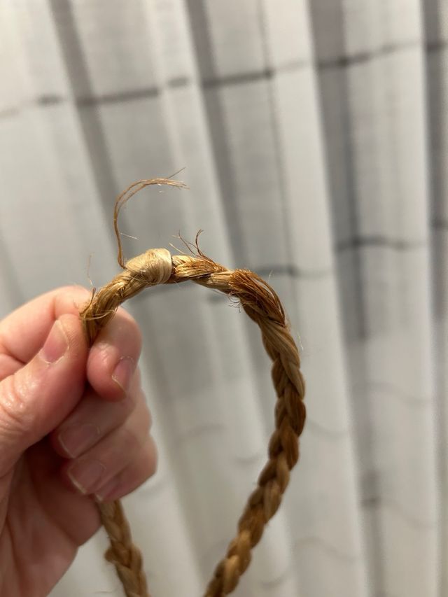 Bolso de mano plata esparto