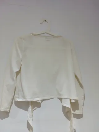 Chaqueta corta blanca