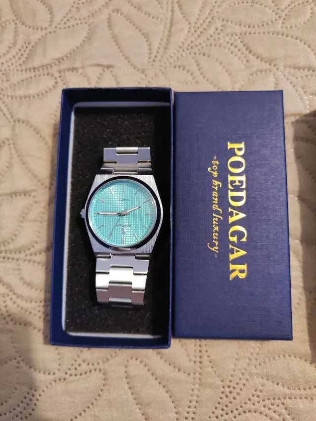 Relógio Poedagar Azul