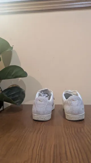 Puma Suede Talla 43 Gris/Blanco