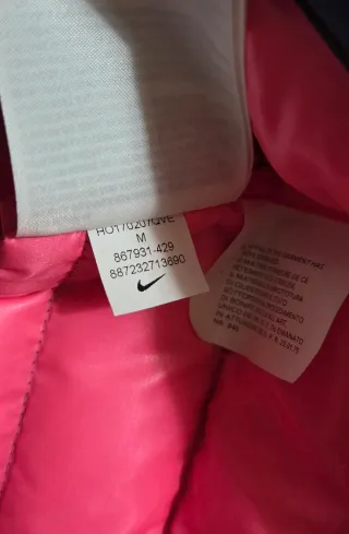 Chaleco plumas Atlético de Madrid Azul