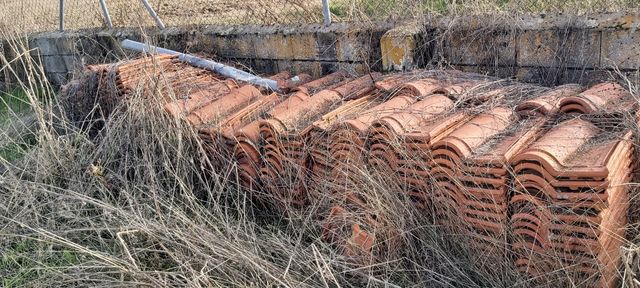 Tejas de cerámica nuevas