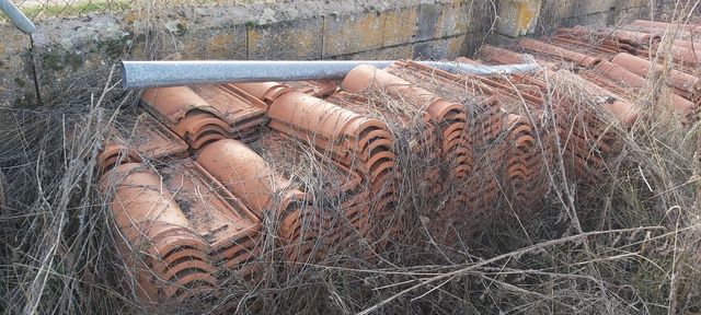 Tejas de cerámica nuevas