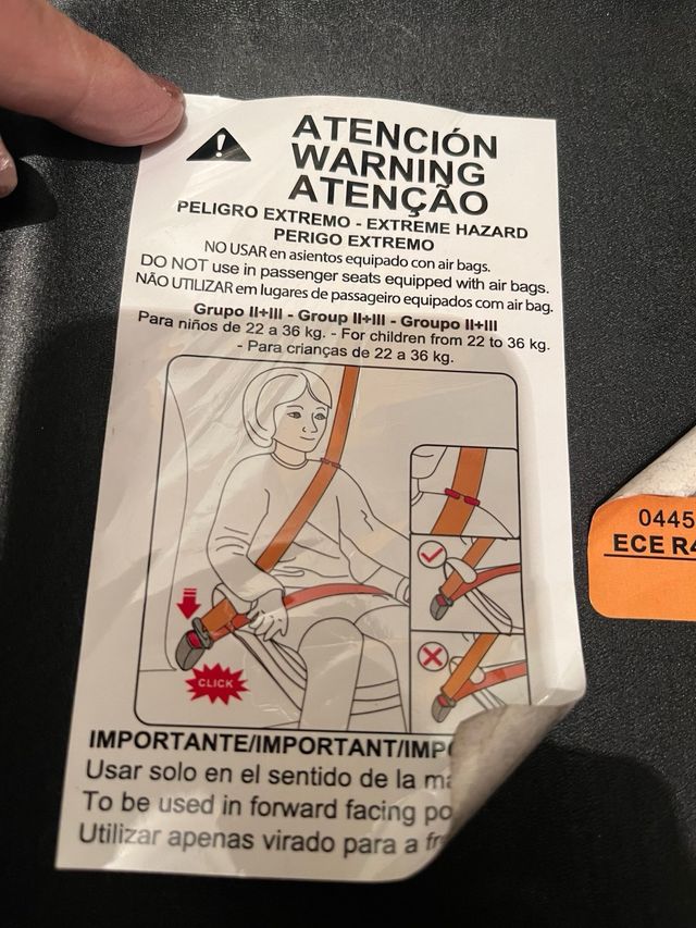 Seggiolino auto per bambini Asalvo