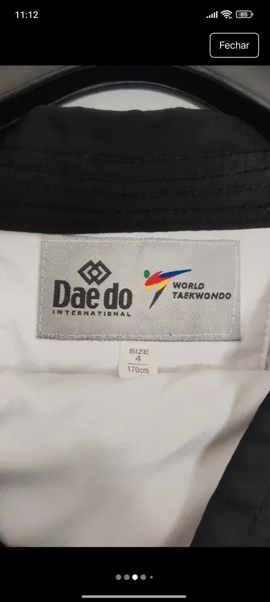 Dobok Competição Daedo Branco