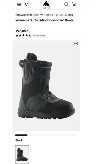 Scarponi Snowboard Burton Mint Donna