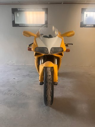 Ducati 748 acabado R  Amarilla Restaurada