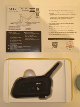 Intercomunicador EJEAS V6 Pro +