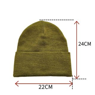 Gorros de punto para Invierno Unisex Térmico 2 pcs