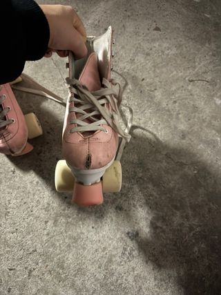 Patines Clásicos Rosas Talla 36