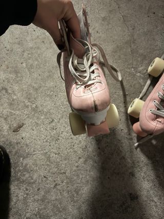 Patines Clásicos Rosas Talla 36