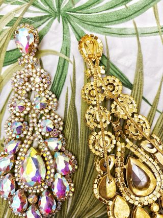 Pendientes fantasía/pedimiento gitano