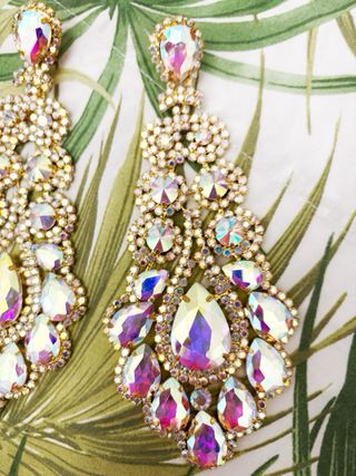 Pendientes fantasía/pedimiento gitano