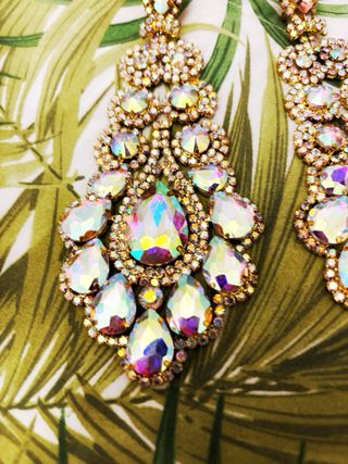 Pendientes fantasía/pedimiento gitano