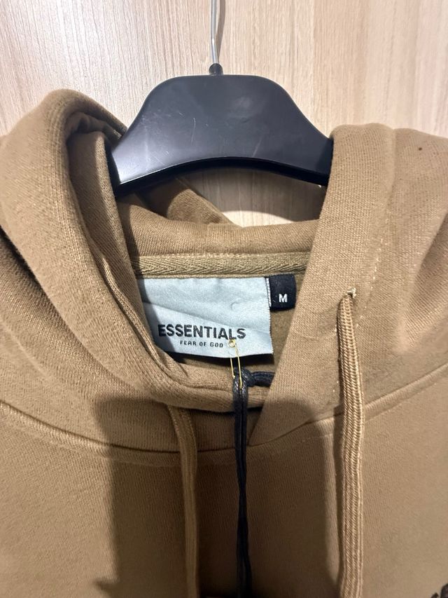 Felpa Essentials Fear of God Marrone