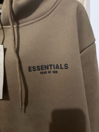 Felpa Essentials Fear of God Marrone