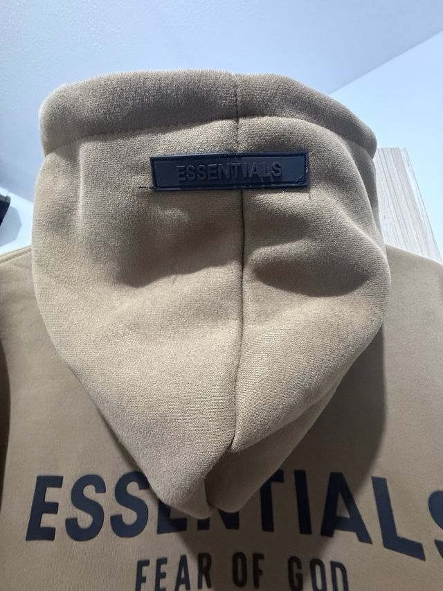 Felpa Essentials Fear of God Marrone