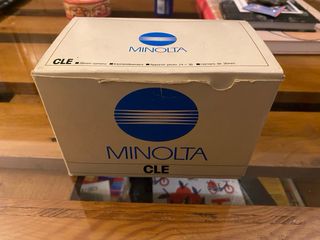 Minolta CLE con Rokkor 28mm f/2.8