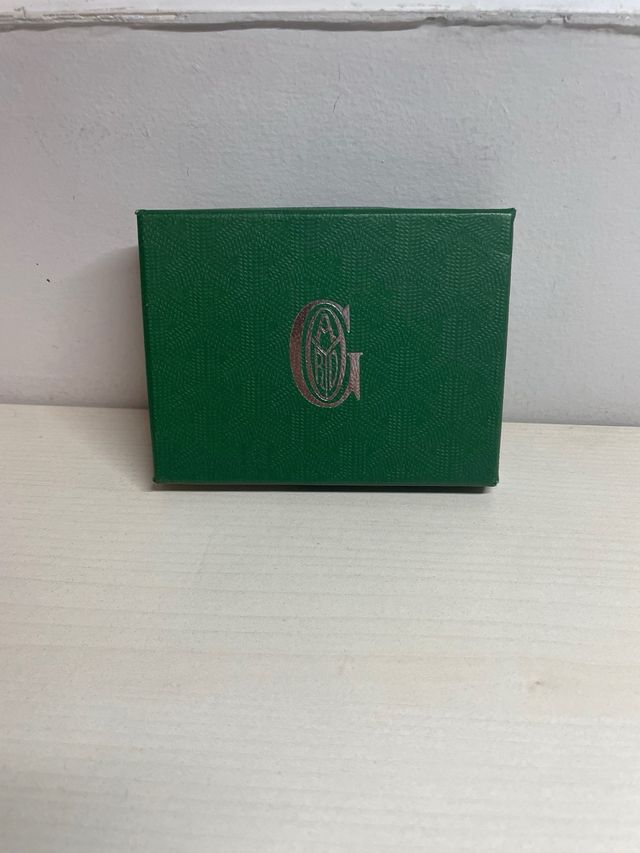 Billetera Goyard Beige y Blanca