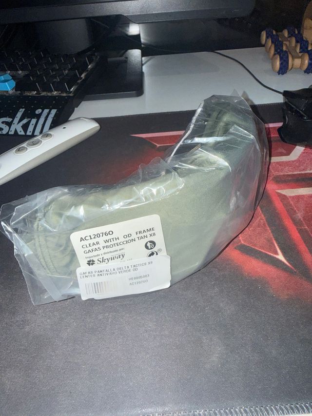 Occhiali Delta Tactics X8 con cornice OD trasparente