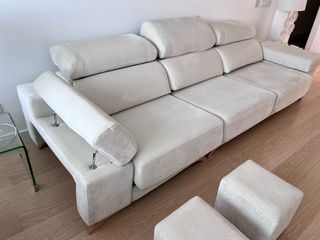 Sofá grande tres plazas seminuevo