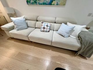 Sofá grande tres plazas seminuevo
