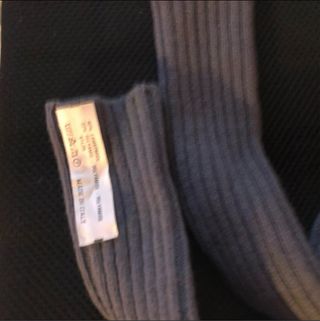 Guanti lunghi in lana grigi