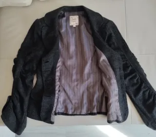 Abrigo Nanette Lepore Talla S Gris