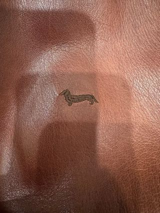 Chaqueta Bomber Piel Harmont & Blaine Marrón Tal L