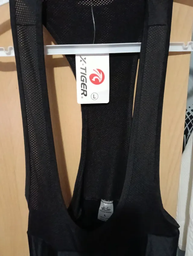 Mono de ciclismo X-Tiger negro