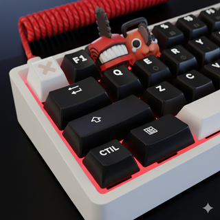 Keycap Chainsaw Man, Denji, Pochita - Tecla PC