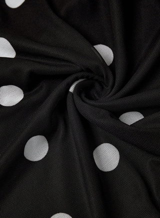 Vestido Ellevyn Malla Lunares Talla Única