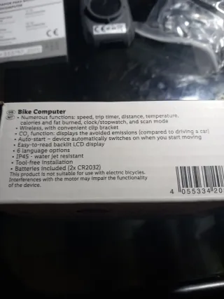 Crivit Ciclocomputer Contador Bicicleta