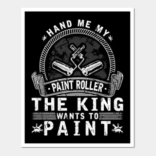 Pintura de pared The King llamen sin compromiso