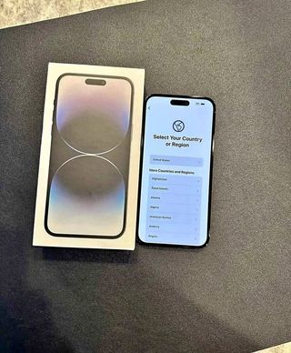 iPhone 14 Pro Max Gris/Morado