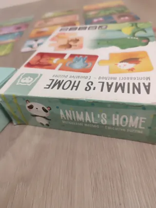 Puzzles Montessori 2+ Animales