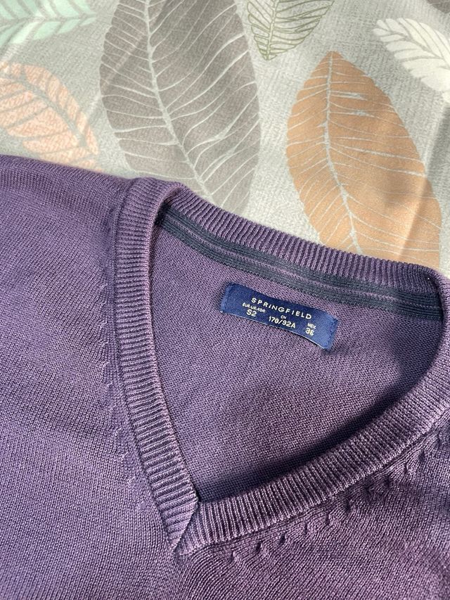 Jersey Springfield Morado Talla M
