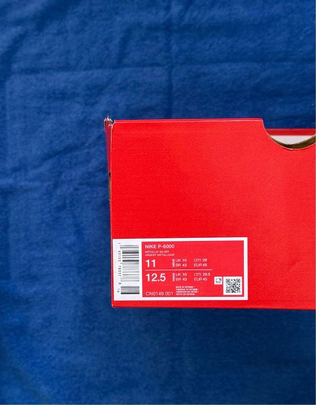 Nike P6000 Metallic Silver