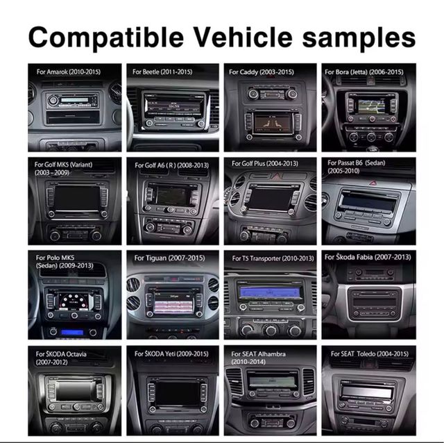 Radio pantalla Volkswagen