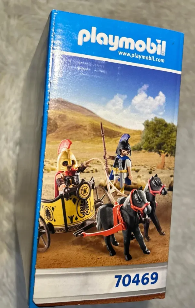 Playmobil History Aquiles Carro de Guerra