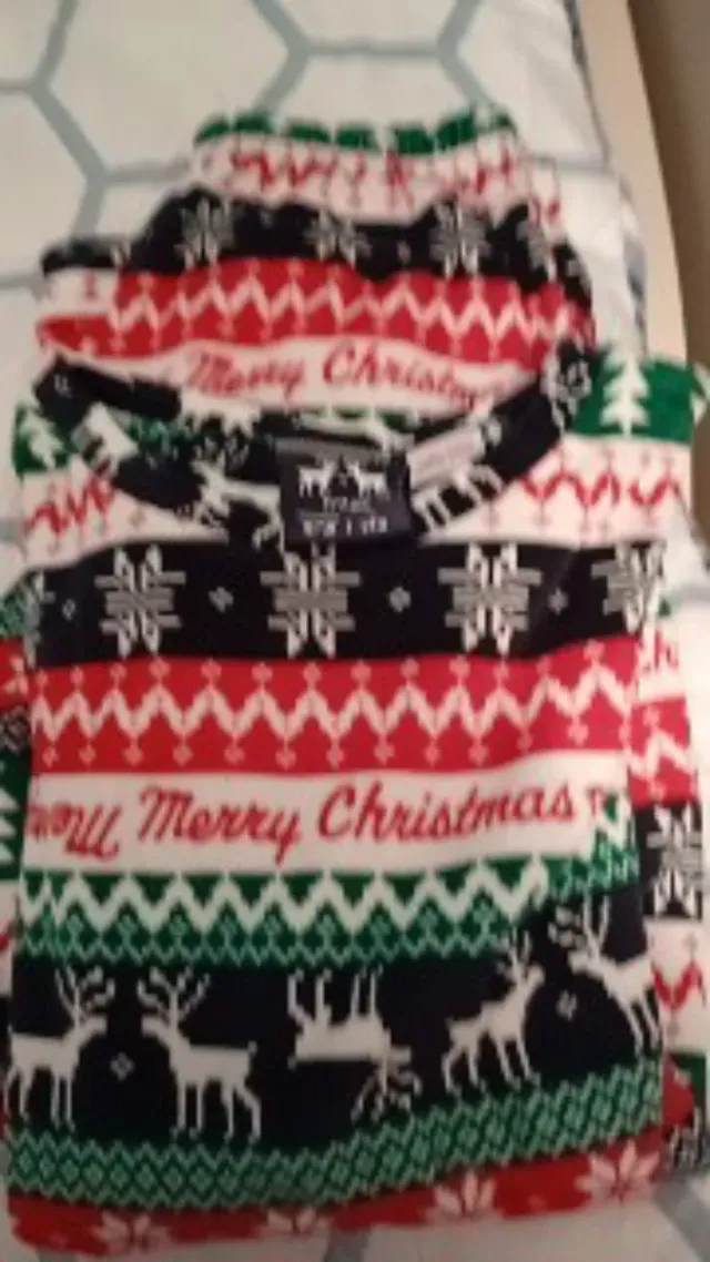 Pijama Navidad niño reno y árbol talla 140