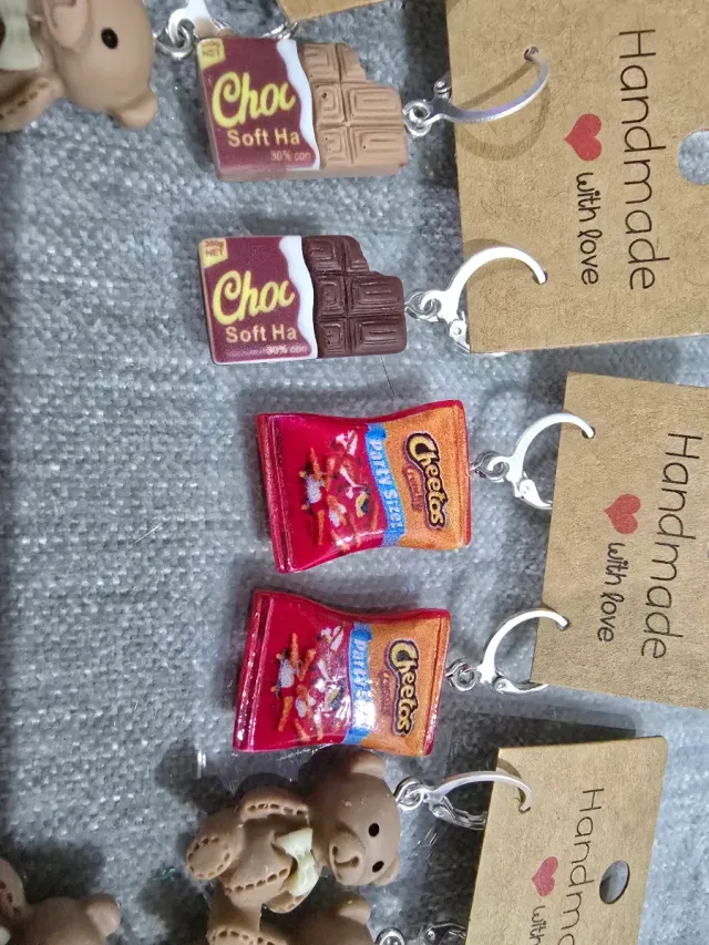 Pendientes Choc & Cheetos