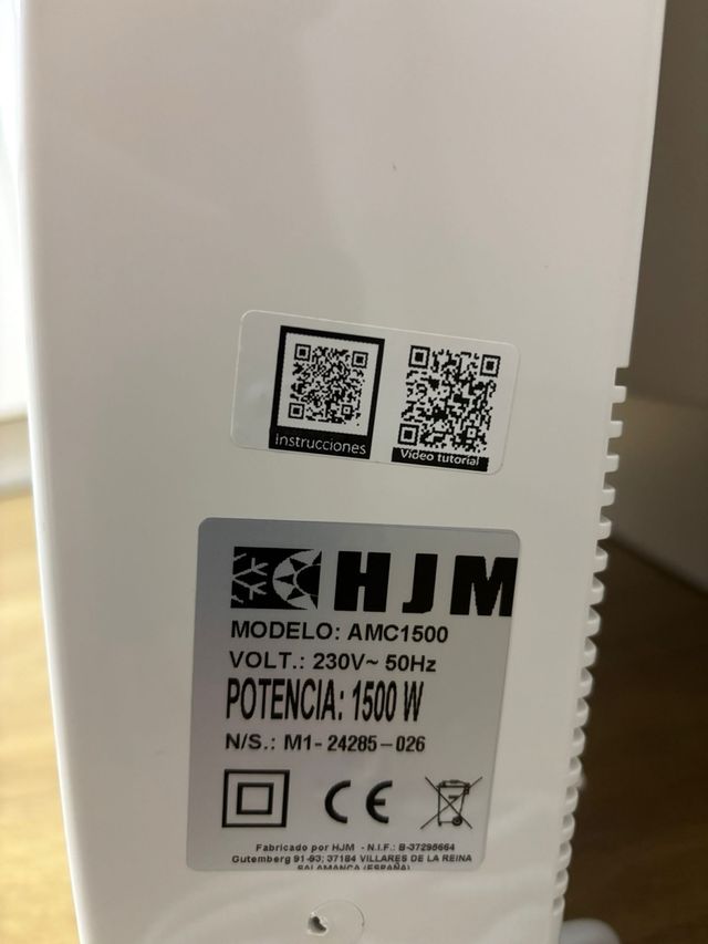 Radiador Cerámico 1500W