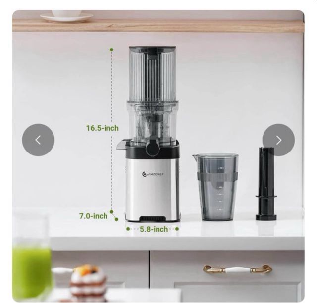 Licuadora AMZCHEF Acero Inoxidable