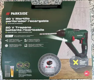 Martelo Perfurador Parkside 20V - Novo