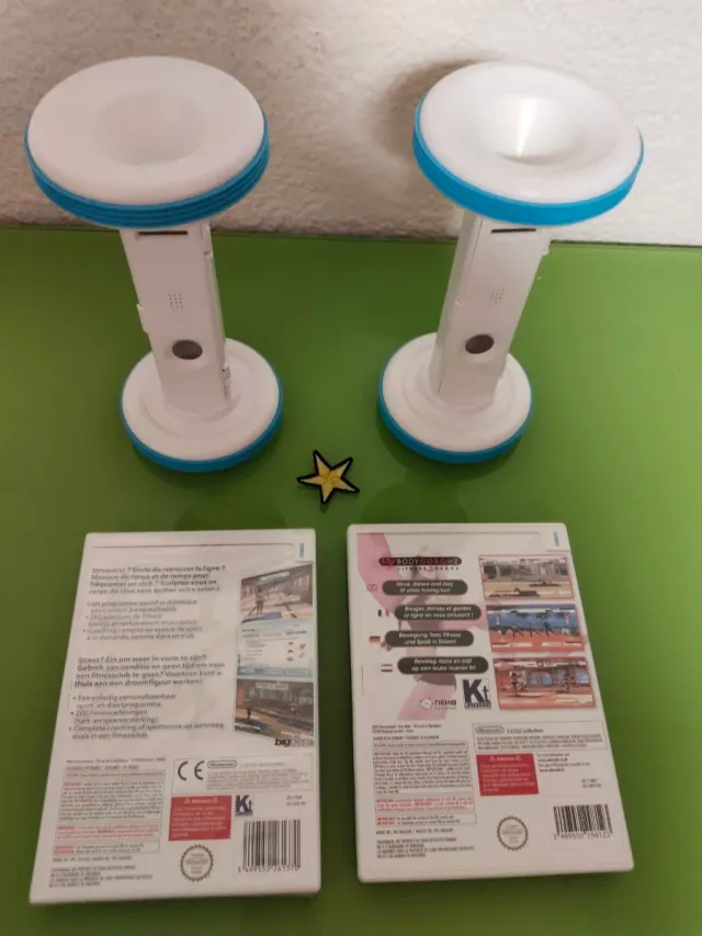 Pack Wii My Body Coach 1 y 2 + Pesas